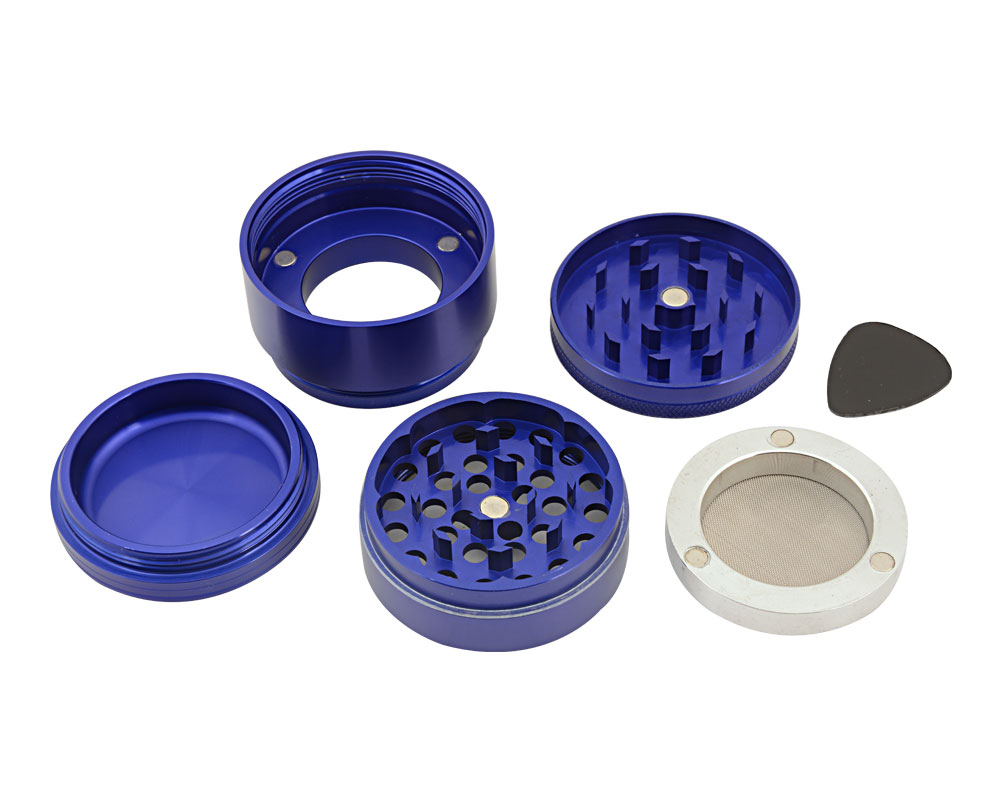 ALUMINIUM GRINDER 4 PARTS 56 MM 